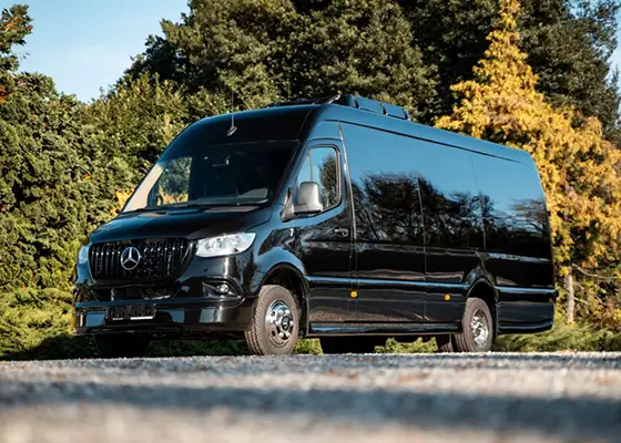 Mercedes Sprinter Luxury - Fleet NCC Italy - The New International Limo - The new concept of luxury travel