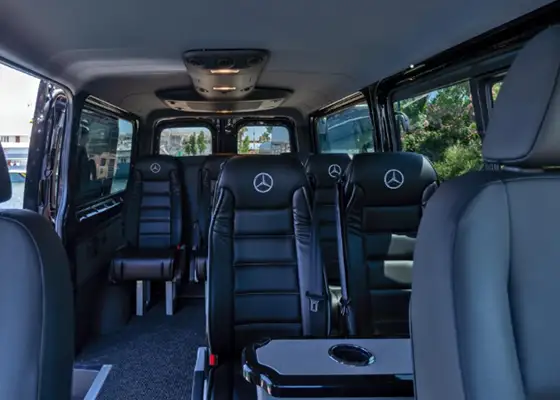 Mercedes Sprinter Luxury - Fleet NCC Italy - The New International Limo - The new concept of luxury travel